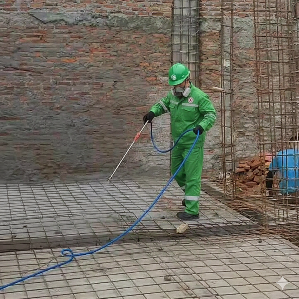 Jasa Anti Rayap Pra Konstruksi di Bandung