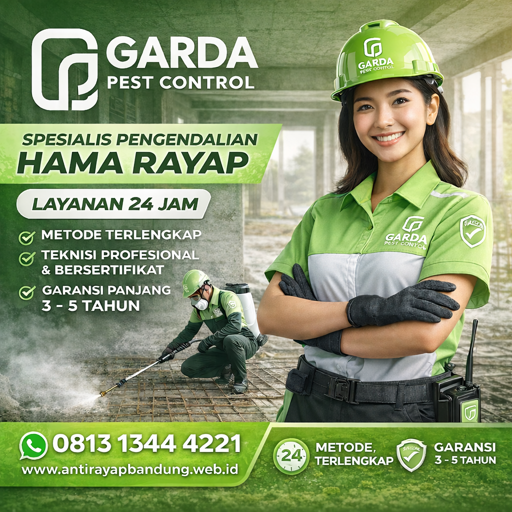 Jasa Anti Rayap Bandung Garansi 5 Tahun Lindungi Rumah Anda Sekarang