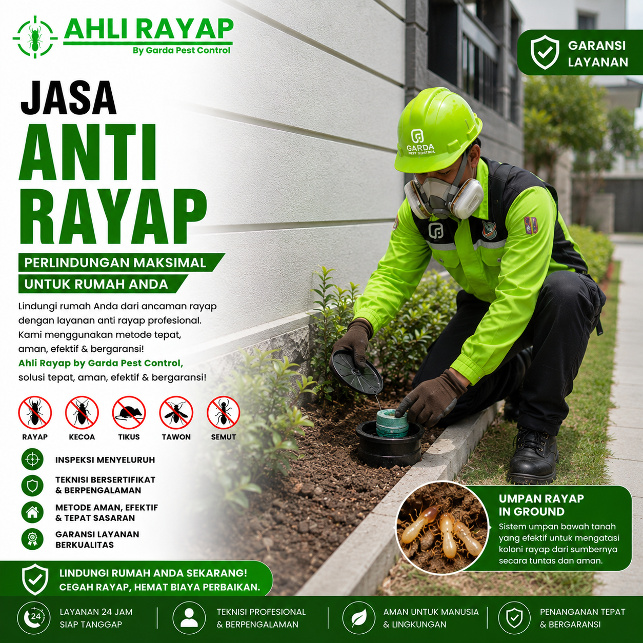 Cara Memilih Jasa Anti Rayap Bergaransi di Bandung untuk Perlindungan Maksimal