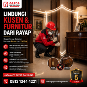 Cara Memilih Jasa Pembasmi Rayap Bergaransi di Bandung