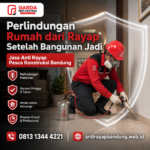 Jasa Pembasmi Rayap Sistem Pasca Kontruksi di Bandung 