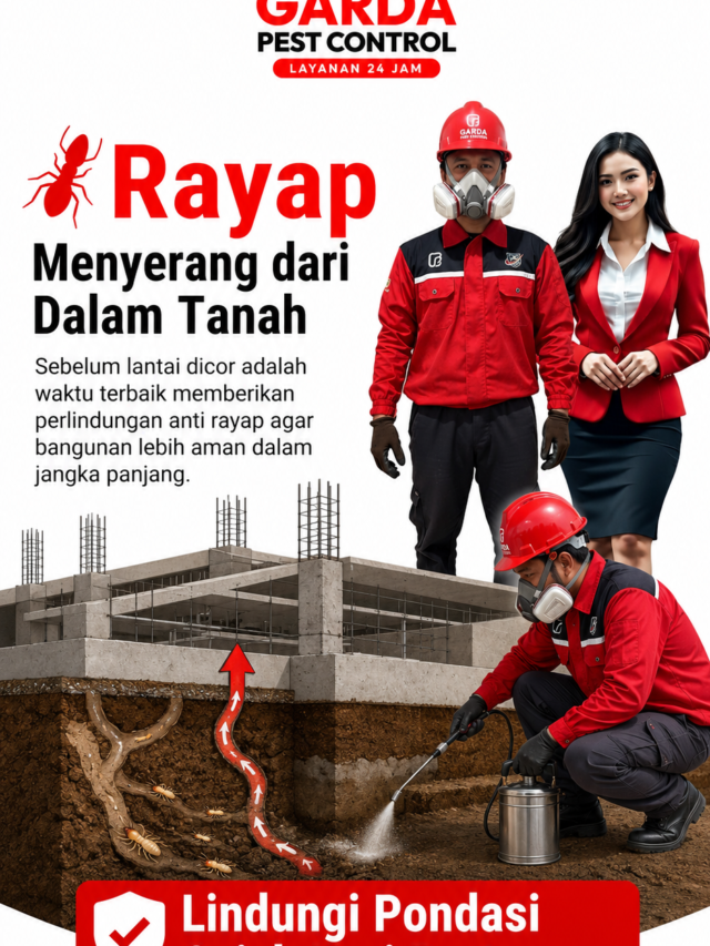 Jasa Pembasmi Rayap Bandung Terpercaya di Kecamatan Ujungberung