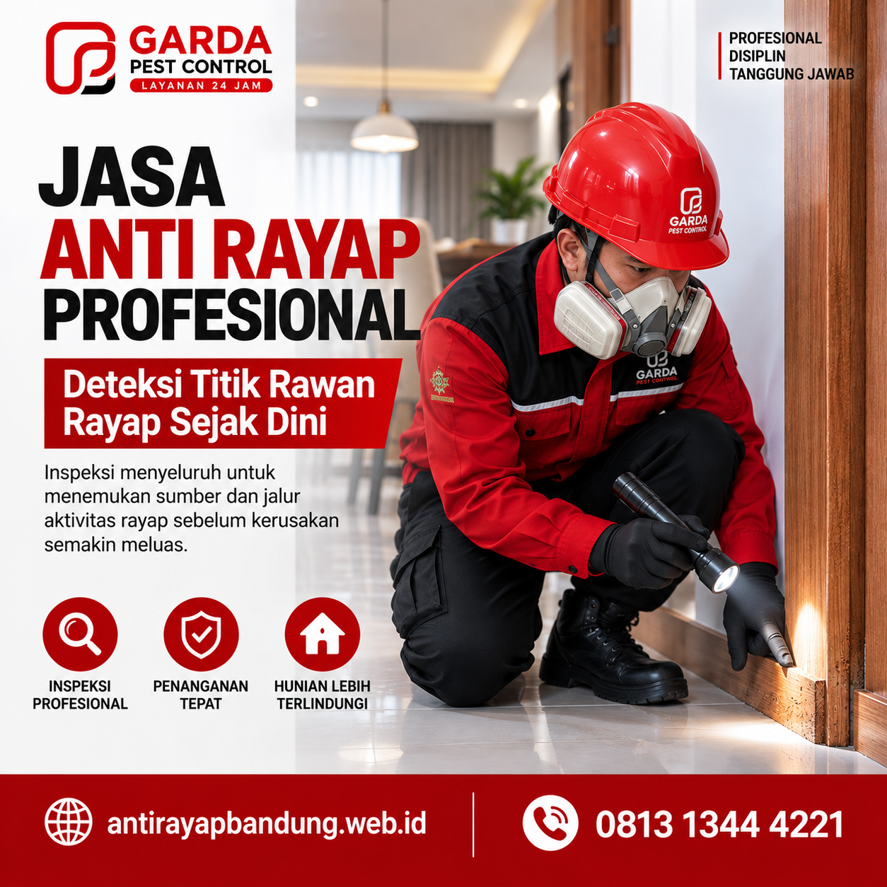 Jasa Anti Rayap Pra Konstruksi di Bandung: Panduan Metode, Biaya, dan Proteksi Bangunan