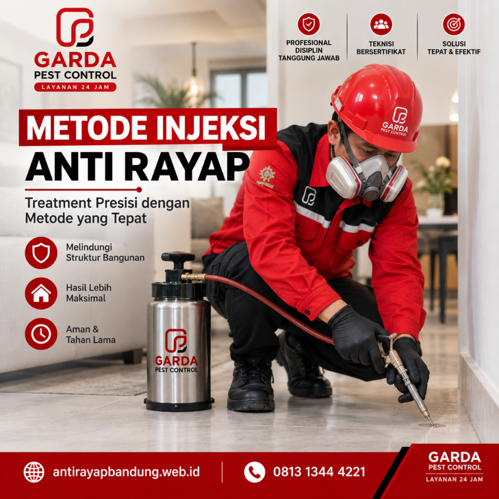 Vendor Jasa Anti Rayap di Bandung Terbaik & Recommended